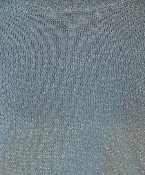 ラメハーフスリーブニット（ニット/セーター）｜OPAQUE.CLIP（オペークドットクリップ） mdprevattcaulkingandwaterproofing.com