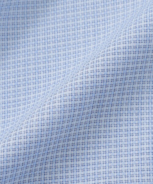 MACKINTOSH LONDON(マッキントッシュ ロンドン)の「小紋ジャカードボタンダウンシャツ(シャツ/ブラウス・メンズ・グレー/ブルー系その他2・M/L/XL)」の9枚目の写真