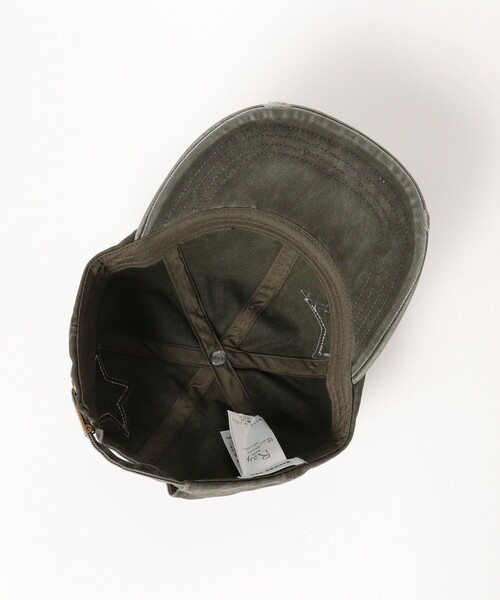 Ray BEAMS（レイビームス）の「スター ダメージ キャップ（キャップ・レディース・グリーン系その他5/ブラック・ONE SIZE）」の11枚目の写真