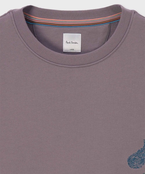 【Paul Smith】ペイズリーフラワー エンブロイダード スウェット セール】ペイズリーフラワー エンブロイダード スウェット