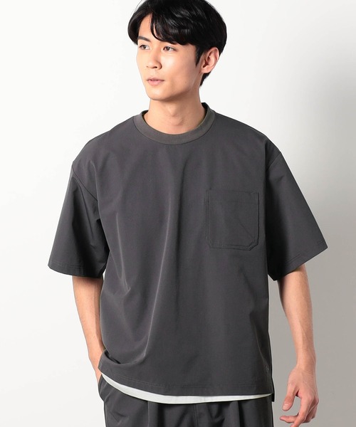 Grand PARK（グランドパーク）の「ポイントタッチストレッチ素材セットアップ上下+メッシュバッグ 3点セット（その他トップス・メンズ・ネイビー/ブラック/チャコールグレー・MEDIUM/LARGE/X-LARGE）」の9枚目の写真