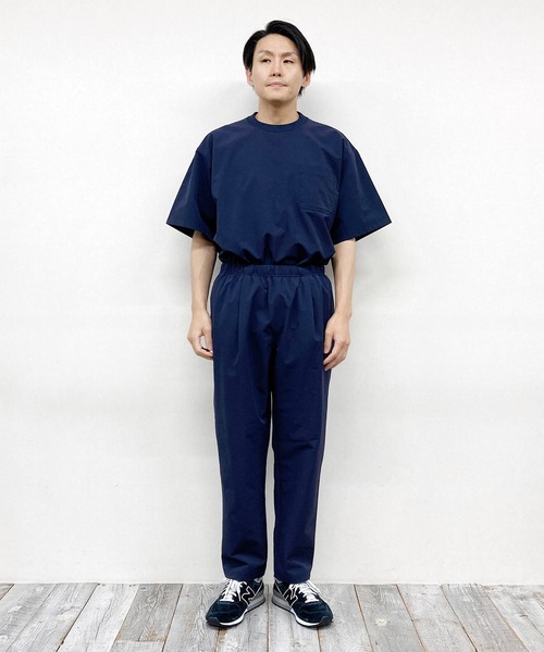 Grand PARK（グランドパーク）の「ポイントタッチストレッチ素材セットアップ上下+メッシュバッグ 3点セット（その他トップス・メンズ・ネイビー/ブラック/チャコールグレー・MEDIUM/LARGE/X-LARGE）」の8枚目の写真