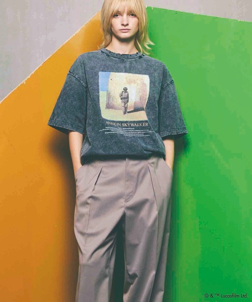 スターウォーズT MAISONSPECIAL STAR WARS T-Shirt UNISEX》【MOVIE SERIES】「STAR WARS」Prime-Over Crew Neck T