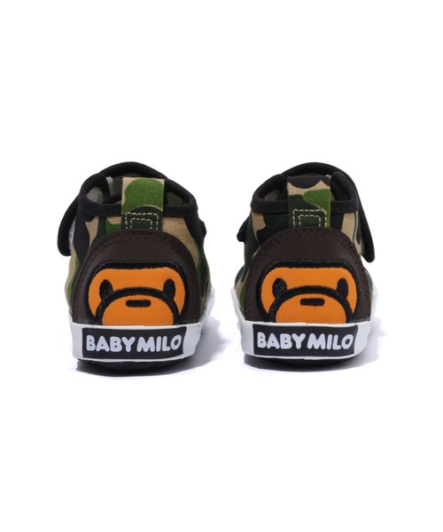 A BATHING APE BAPE Kids マイロ スニーカー ABC CAMO BABY MILO BABY SHOES（スニーカー）｜A BATHING APE（ア
