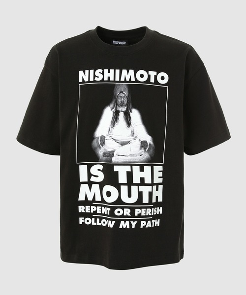 NISHIMOTO IS THE MOUTH(ニシモト イズ ザ マウス)の「S/S TEE(Tシャツ/カットソー・メンズ・ブラック/ホワイト・XL/L/M)」の2枚目の写真