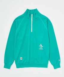 Hhalf Zip Hand print Sweat-shirt