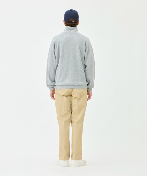 Penguin by Munsingwear（ペンギン バイ マンシングウェア）の「Hhalf Zip Hand print Sweat-shirt（スウェット・メンズ・ネイビー/エメラルド/グレー・L/M/XL）」の10枚目の写真