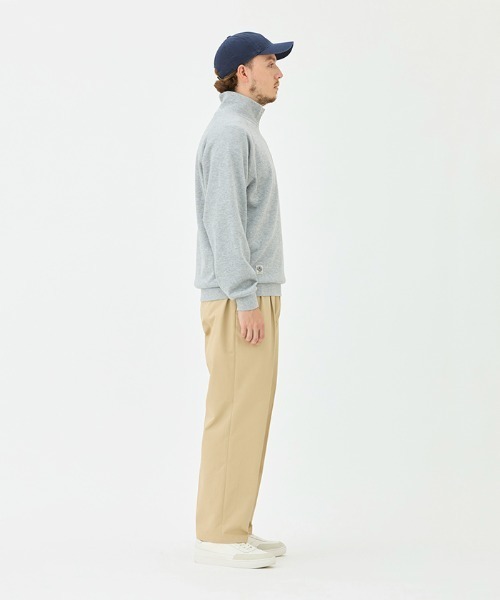 Penguin by Munsingwear（ペンギン バイ マンシングウェア）の「Hhalf Zip Hand print Sweat-shirt（スウェット・メンズ・ネイビー/エメラルド/グレー・L/M/XL）」の11枚目の写真