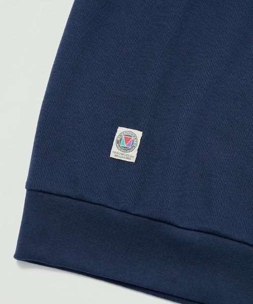 Penguin by Munsingwear（ペンギン バイ マンシングウェア）の「Hhalf Zip Hand print Sweat-shirt（スウェット・メンズ・ネイビー/エメラルド/グレー・L/M/XL）」の19枚目の写真