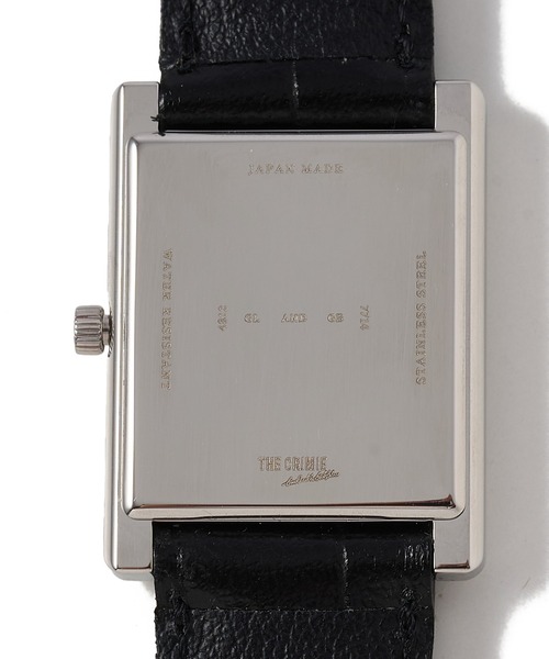 CRIMIE(クライミー)の「RAYS WATCH SILVER(アナログ腕時計・メンズ・シルバー/ブラック×シルバー・L/M)」の17枚目の写真