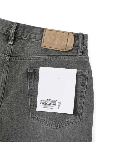 thisisneverthat（ディスイズネバーザット）の「Regular Jeans（デニムパンツ・メンズ・グレー/ブルー/ブラック/ライトインディゴブルー・XL/XS/S/M/L）」の10枚目の写真