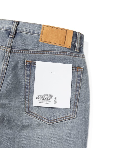 thisisneverthat（ディスイズネバーザット）の「Regular Jeans（デニムパンツ・メンズ・グレー/ブルー/ブラック/ライトインディゴブルー・XL/XS/S/M/L）」の18枚目の写真