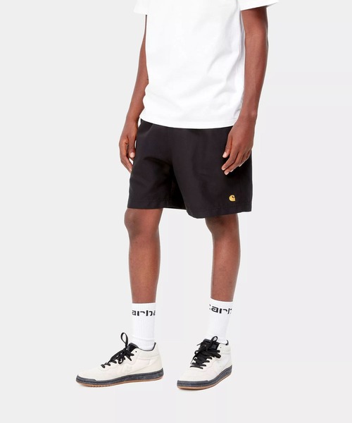 Carhartt（カーハート）の「【Carhartt WIP】CHASE SWIM TRUNKS チェイススイムトランク（その他パンツ・メンズ・オレンジ/ブラック/ブルー・LARGE/MEDIUM/X-LARGE）」の7枚目の写真