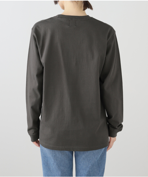 Spick & Span(スピックアンドスパン)の「MUSEE DART ロゴロンT(Tシャツ/カットソー・レディース・ホワイト/チャコールグレー・FREE)」の15枚目の写真