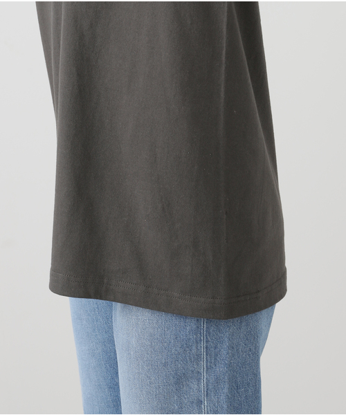 Spick & Span(スピックアンドスパン)の「MUSEE DART ロゴロンT(Tシャツ/カットソー・レディース・ホワイト/チャコールグレー・FREE)」の7枚目の写真