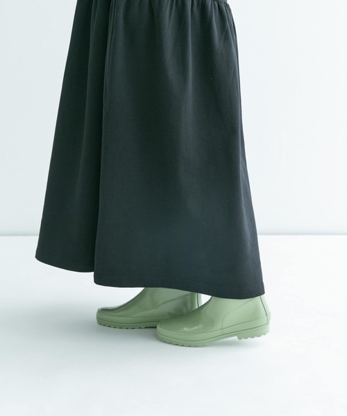 AIGLE(エーグル)の「AIGLE ELIOSAロングレインブーツ(レインシューズ・レディース・カーキ/ブラック・38/37)」の5枚目の写真