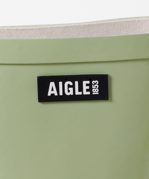 AIGLE(エーグル)の「AIGLE ELIOSAロングレインブーツ(レインシューズ・レディース・カーキ/ブラック・38/37)」の13枚目の写真