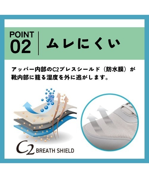 CEDAR CREST(セダークレスト )の「【CEDAR CREST】透湿防水ユーティリティスニーカー(スニーカー・レディース・ブラック/グレー・23.0cm/23.5cm/24.0cm/24.5cm/25.0cm)」の14枚目の写真