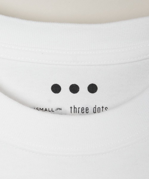 three dots(スリードッツ)の「グラフィック Tシャツ(Tシャツ/カットソー・レディース・ホワイト系その他2/ホワイト系その他/ホワイト系その他3・XS/S/M/L)」の7枚目の写真