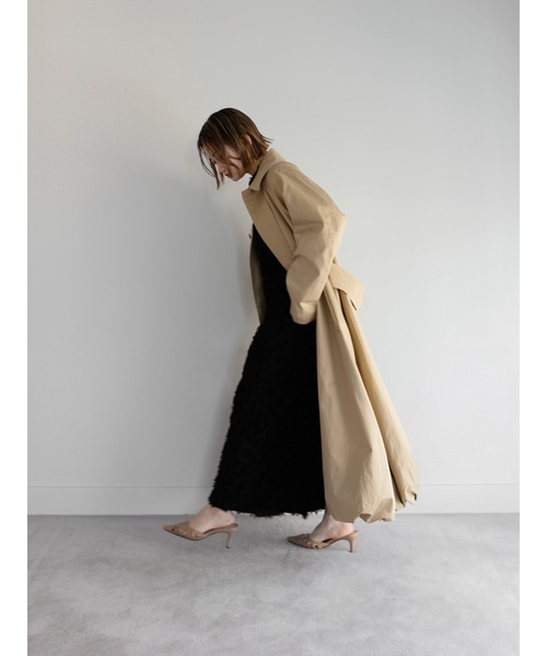Katrin TOKYO（カトリーントーキョー）の「halter neck jacquard onepiece（ワンピース・レディース・ブラック/ブルー系・FREE/XS）」の6枚目の写真