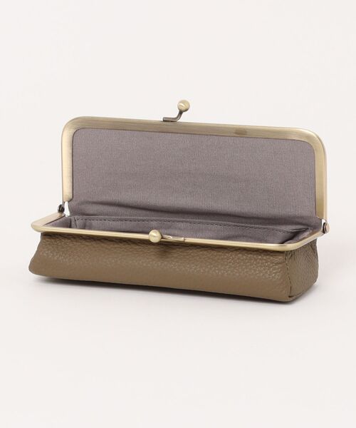 Fun & Daily(ファンアンドデイリー)の「F&D : カウレザーメガネ&小物ケース(メガネ・レディース・ベージュ/ブラック・FREE)」の4枚目の写真