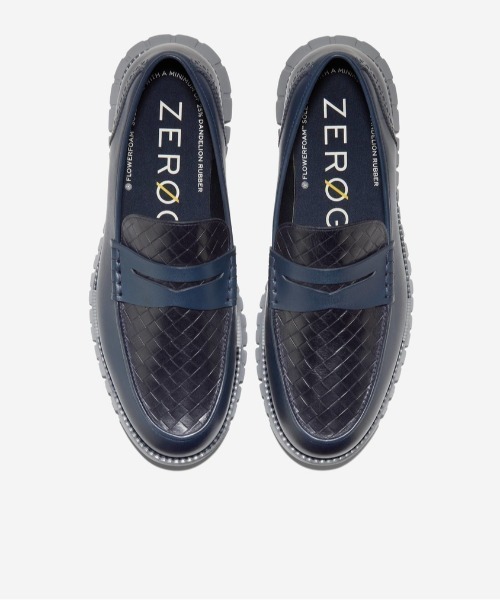 COLE HAAN（コールハーン）の「ゼログランド リマスタード ペニーローファー mens（ローファー・メンズ・ネイビー・7.5/8/8.5/9/7/10/10.5）」の4枚目の写真