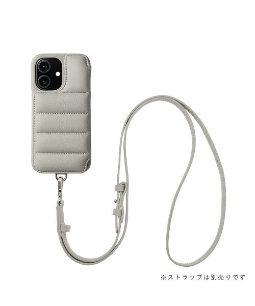 DEMIU（デミュウ）の「BALLON iPhone16シリーズ（スマホケース/カバー・レディース・マスタード/ベージュ/ライトブルー/グリーン/ライトグレー/レッド/ピンク系その他/ライトピンク/オレンジ系その他/ブラック/カーキブラウン・FREE）」の14枚目の写真