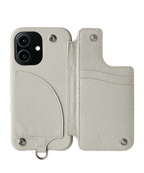 DEMIU（デミュウ）の「BALLON iPhone16シリーズ（スマホケース/カバー・レディース・マスタード/ベージュ/ライトブルー/グリーン/ライトグレー/レッド/ピンク系その他/ライトピンク/オレンジ系その他/ブラック/カーキブラウン・FREE）」の15枚目の写真