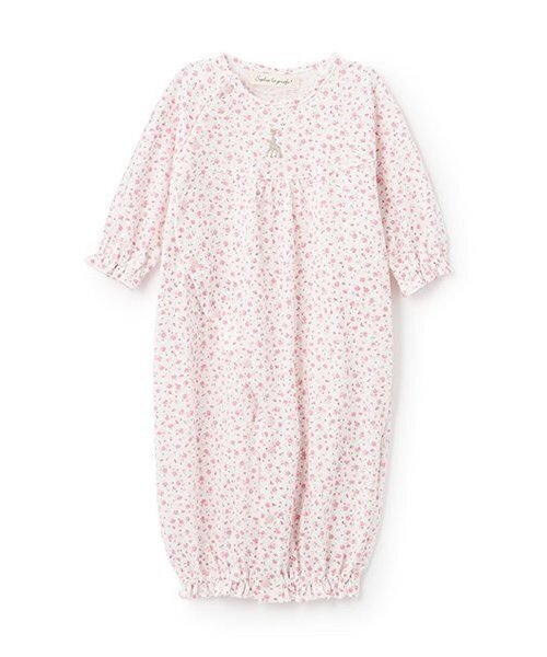 花柄天竺2WAYオール