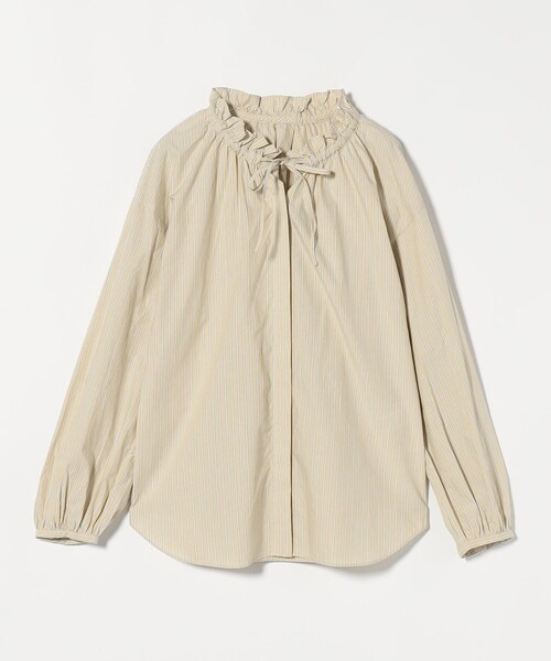 値下げBEAUTY&YOUTHコットン タックギャザー ブラウス BEAUTY&YOUTH UNITED ARROWS（ビューティーアンドユース
