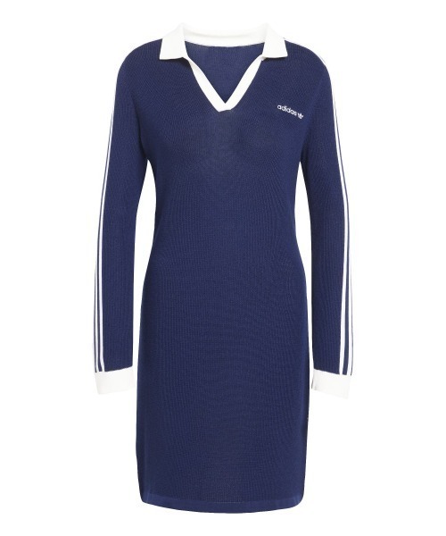 adidas Originals KNITTED POLO DRESS（アディダスオリジナルス