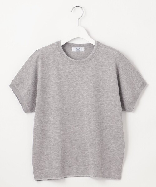 J.PRESS(ジェイプレス)の「【WEB限定カラーあり・洗える】Vis/Peスパーク ラメ ニット(ニット/セーター・レディース・イエロー系/アイボリー系/ダークブラウン系/ブラウン系/ライトグレー系・T13/T15)」の8枚目の写真