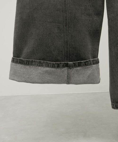 ENDER PRODUCTS(エンダープロダクツ)の「ヴィンテージ加工立体裁断フレアワイドデニム【ENDER PRODUCTS/エンダープロダクツ】(デニムパンツ・メンズ・グレー/ブラック・L)」の16枚目の写真