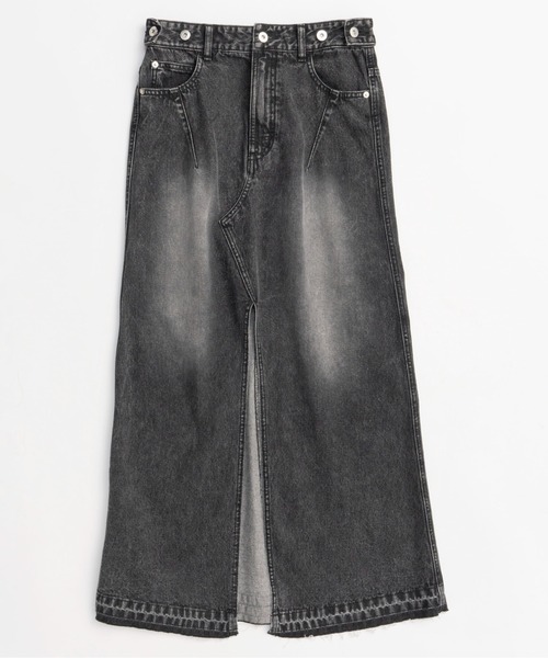 MAISON SPECIAL（メゾンスペシャル）の「2way Waist Slit Maxi Denim