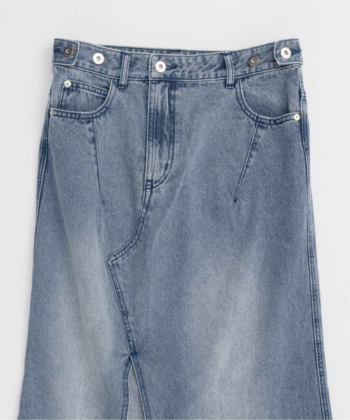 MAISON SPECIAL（メゾンスペシャル）の「2way Waist Slit Maxi Denim