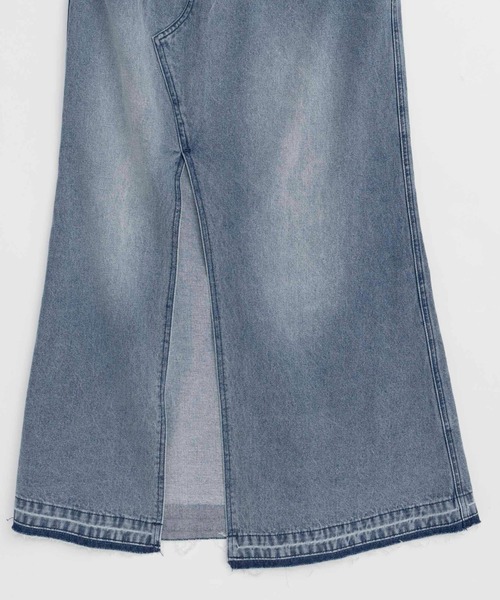 MAISON SPECIAL（メゾンスペシャル）の「2way Waist Slit Maxi Denim