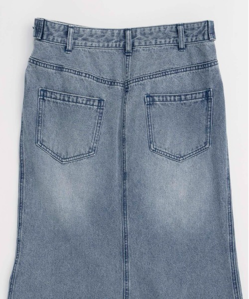 MAISON SPECIAL（メゾンスペシャル）の「2way Waist Slit Maxi Denim