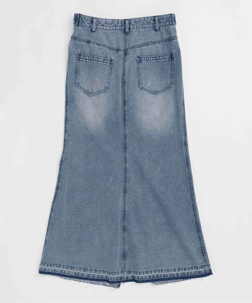 MAISON SPECIAL（メゾンスペシャル）の「2way Waist Slit Maxi Denim