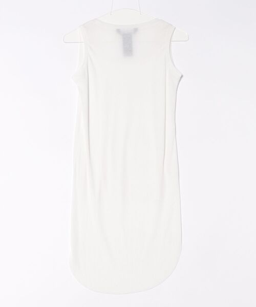 THOMAS WYLDE(トーマスワイルド)の「【W】【it】【THOMAS WYLDE】ロングリブタンクトップ(タンクトップ・レディース・ホワイト・SMALL/LARGE)」の2枚目の写真
