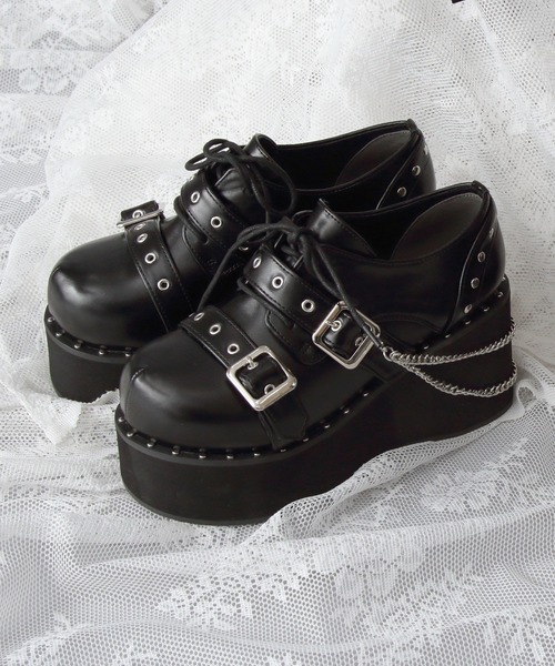 Grape 厚底 パンプス ピンク ハート 靴 パンプス ヒール 厚底 | LOVEYsmileSHOP