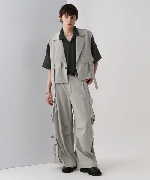 HARE（ハレ）の「ロゴヴィンテージスキッパーカット(HARE)（Tシャツ/カットソー・メンズ・パープル/グレー/ブラック/ブルー・FREE）」の6枚目の写真