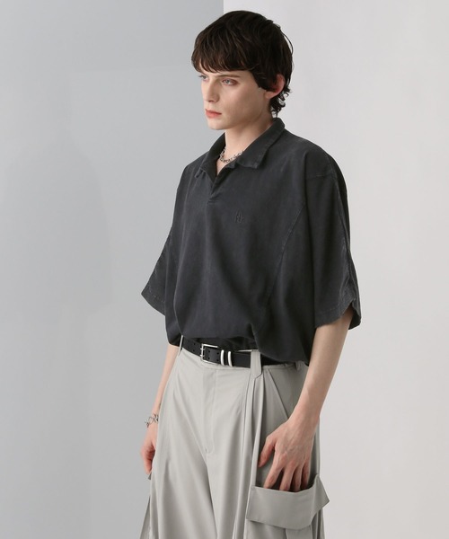 HARE（ハレ）の「ロゴヴィンテージスキッパーカット(HARE)（Tシャツ/カットソー・メンズ・パープル/グレー/ブラック/ブルー・FREE）」の17枚目の写真