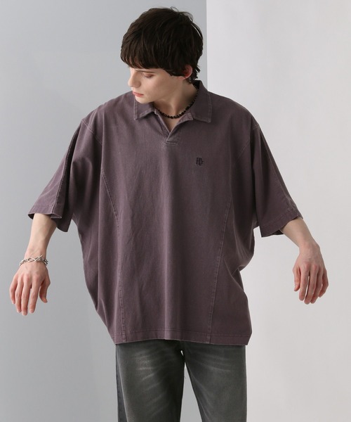 HARE（ハレ）の「ロゴヴィンテージスキッパーカット(HARE)（Tシャツ/カットソー・メンズ・パープル/グレー/ブラック/ブルー・FREE）」の20枚目の写真