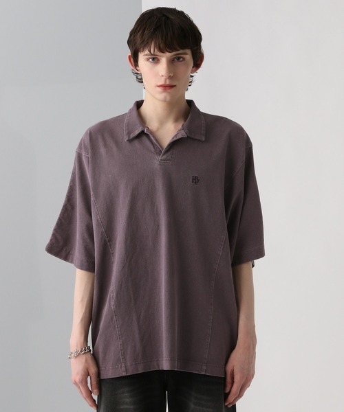 HARE（ハレ）の「ロゴヴィンテージスキッパーカット(HARE)（Tシャツ/カットソー・メンズ・パープル/グレー/ブラック/ブルー・FREE）」の21枚目の写真