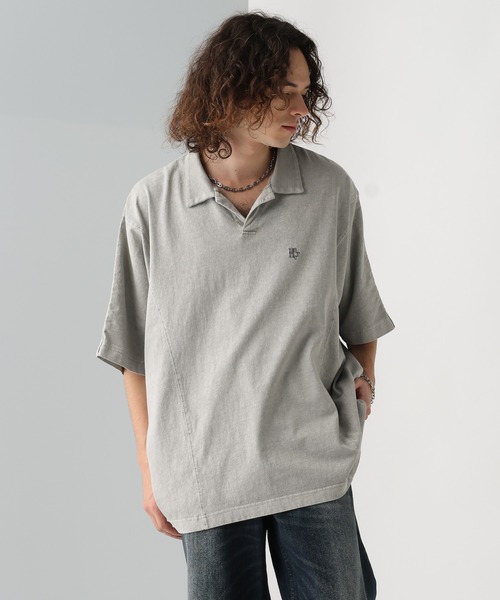 HARE（ハレ）の「ロゴヴィンテージスキッパーカット(HARE)（Tシャツ/カットソー・メンズ・パープル/グレー/ブラック/ブルー・FREE）」の17枚目の写真