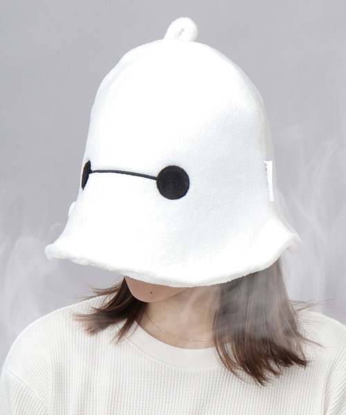 A.M.S.(エーエムエス)の「ディズニーキャラクターズ サウナハット(ベイマックス・オラフ)(ハット・レディース・ホワイト/ホワイト系その他・FREE)」の1枚目の写真