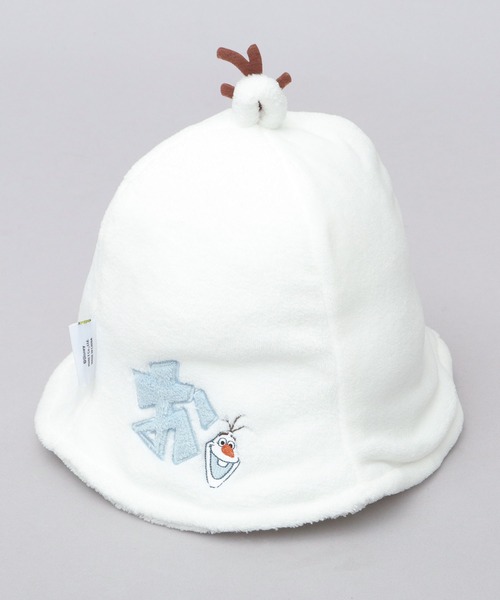 A.M.S.(エーエムエス)の「ディズニーキャラクターズ サウナハット(ベイマックス・オラフ)(ハット・レディース・ホワイト/ホワイト系その他・FREE)」の4枚目の写真