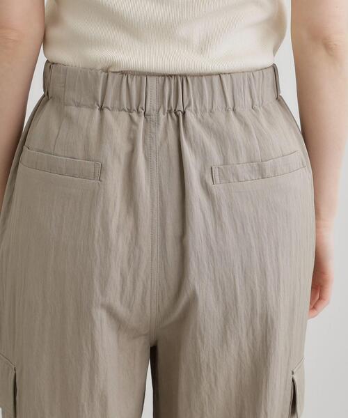 grove(グローブ)の「【ひんやり】2WAYツイルカーゴパンツ(その他パンツ・レディース・カーキ/チャコールグレー/ナチュラル・01/02/03/04/05)」の10枚目の写真