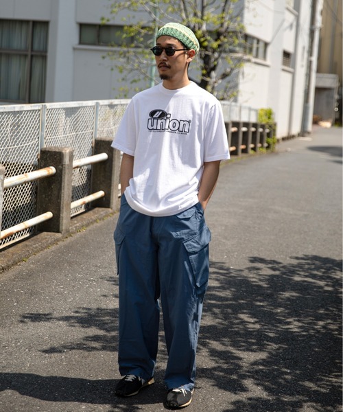UNION（UNION TOKYO）（ユニオン）の「UNION FRAZIER PANT ユニオン フライトパンツ バギー（カーゴパンツ・メンズ・ブルー・SMALL/MEDIUM/LARGE）」の18枚目の写真