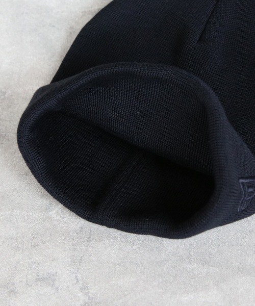NEW ERA(ニューエラ)の「NEW ERA ニットキャップ(ニットキャップ/ビーニー・メンズ・グレー系その他/ブラック/ネイビー系・FREE)」の4枚目の写真